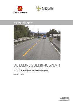 Planbeskrivelse - Verdal kommune