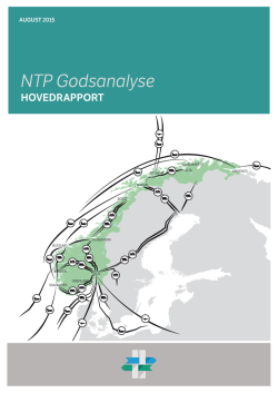 NTP Godsanalyse - Hovedrapport