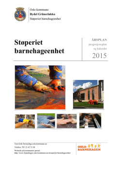 Last Ned PDF - Oslo Barnehagen