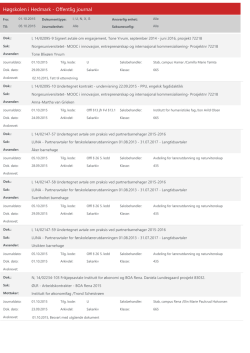 Offentlig journal 01.10.2015