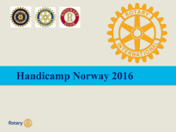 Handicamp Norway 2016