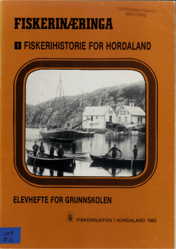 Fiskerihistorie for Hordaland