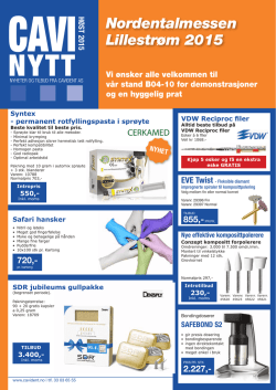 Nordentalmessen Lillestrøm 2015
