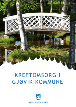 Kreftomsorg i Gjøvik kommune