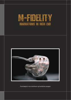 M-Fidelity produktkatalog 2015
