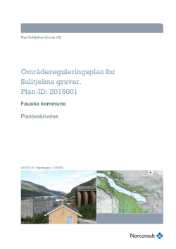 Planbeskrivelse - Fauske kommune