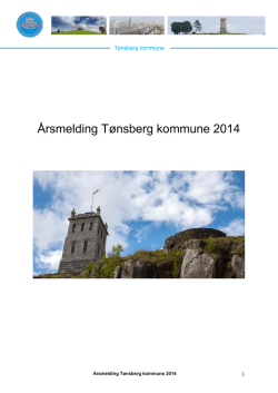 Årsmelding Tønsberg kommune 2014