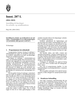 Innst. 207 L