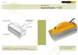 Speedheater_files/Toolrental bruksanvisning