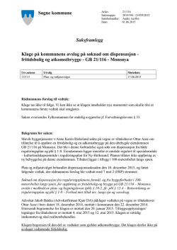 fritidsbolig og atkomstbrygge - GB 21/116