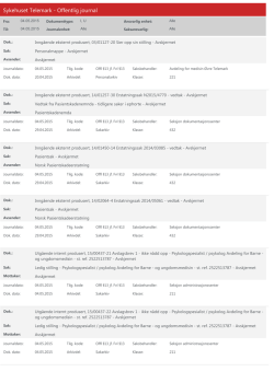 04.05.15 Offentlig journal