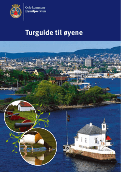 “Turguide til Øyene” (Tour guide to the islands)