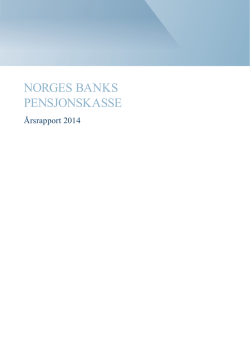 Norges Banks pensjonskasse