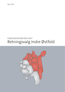 Retningsvalg Indre Østfold rapport mai 2015