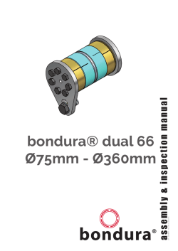 bondura® dual 66 Ø75mm - Ø360mm
