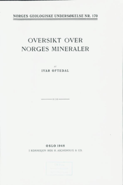 oversikt over norges mineraler - Norges geologiske undersøkelse