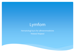 Lymfom - Legeforeningen