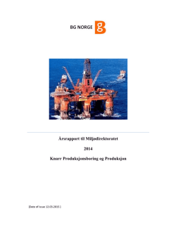 KNARR 2014 - Norsk olje og gass