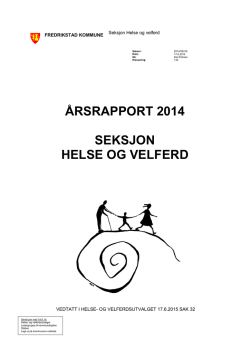 Årsrapport 2014 - Fredrikstad kommune