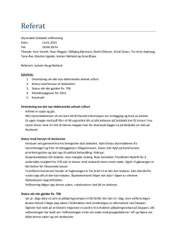 Referat Selsbakk velforening 13012015-2