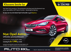 Nye Opel Astra.