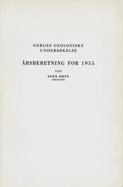 ÅRSBERETNING FOR 1955 - Norges geologiske undersøkelse