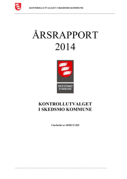 ÅRSRAPPORT 2014