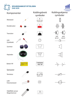 Oversikt komponenter