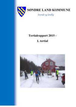 Tertialrapport - 1.tertial 2015