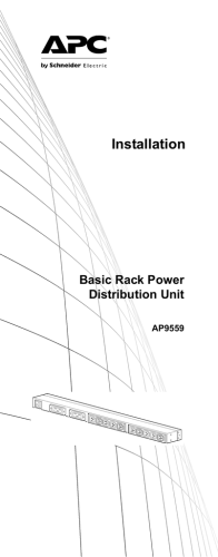 Basic Rack Power Distribution Unit AP9559