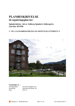 3. Planbeskrivelse - Nedre Eiker kommune