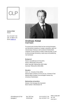 Andreas Kildal