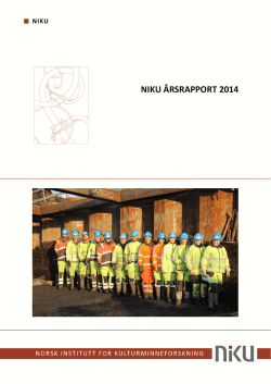 NIKU Årsrapport 2014
