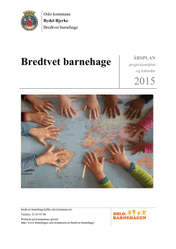 Last Ned PDF - Oslo Barnehagen