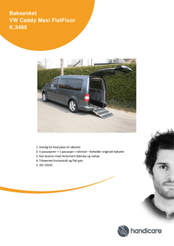 Brochure Tripod Caddy Maxi FlatFloor