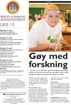 Kommunetorget 11. april 2010