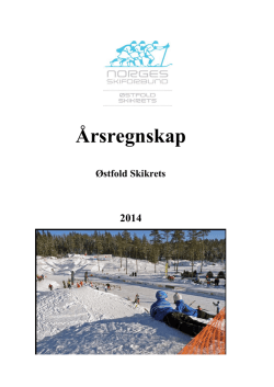 Regnskap 2014 - Norges Skiforbund