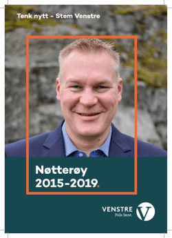 Nøtterøy 2015-2019.