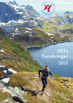 Forsikringsbrosjyre for 2015