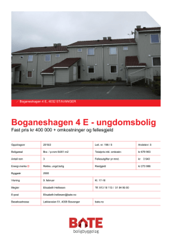 Boganeshagen 4 E