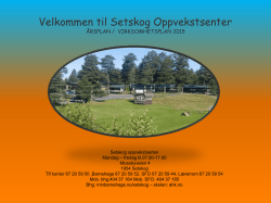 Årsplan 2015 - MinBarnehage.no