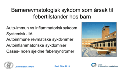 PP presentasjon - Sykehuset Telemark HF