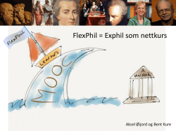 26-flexphil - Norgesuniversitetet