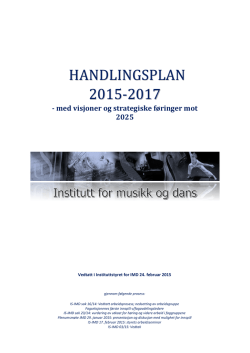 HANDLINGSPLAN 2015-2017 - Universitetet i Stavanger