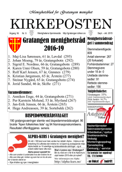Hele Kirkeposten nr. 5, 2015