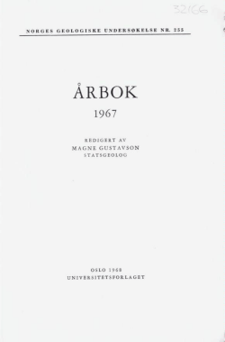 ÅRBOK - Norges geologiske undersøkelse