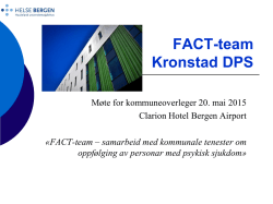 FACT-team - Alf G Sørensen