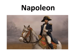 Powerpoint om napoleon