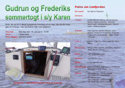 SY Karen 2015.indd - Norsminde Yachtklub