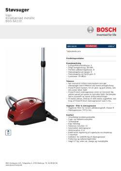 Bosch BSG 6A110
